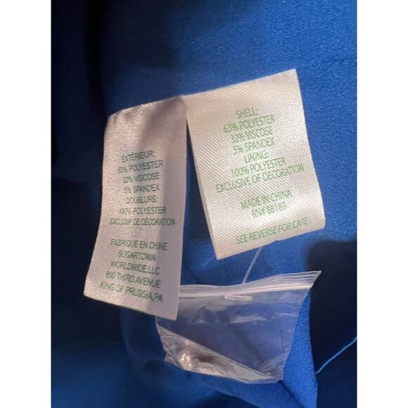 Lilly Pulitzer Size 2 Blue Dress Shell Pearl Accents Edita - Picture 4 of 7